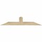 Ekena Millwork Portland Rough Sawn Timber Gable Bracket, Douglas Fir, 48"W x 10"H x 4"D x 4"F, 5/12 Pitch GBW048X10X0404POR00RDF - alternate 1